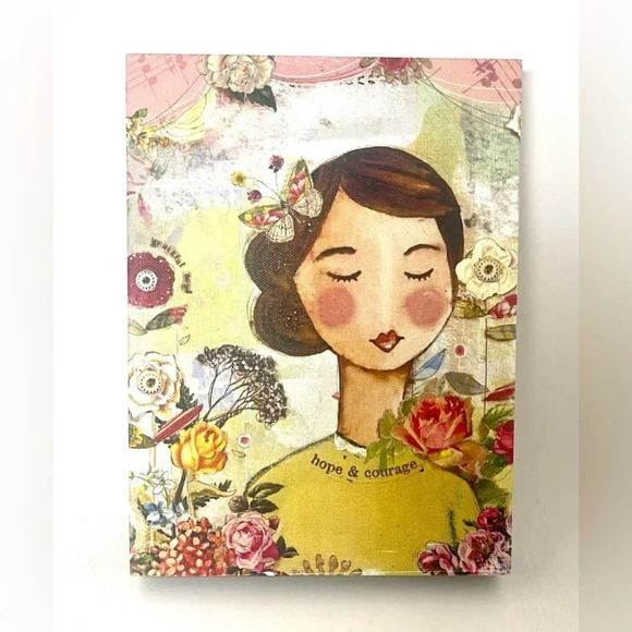 Kelly Rae Roberts Hope and Courage Wall Art​  New with tags. - Picture 1 of 3